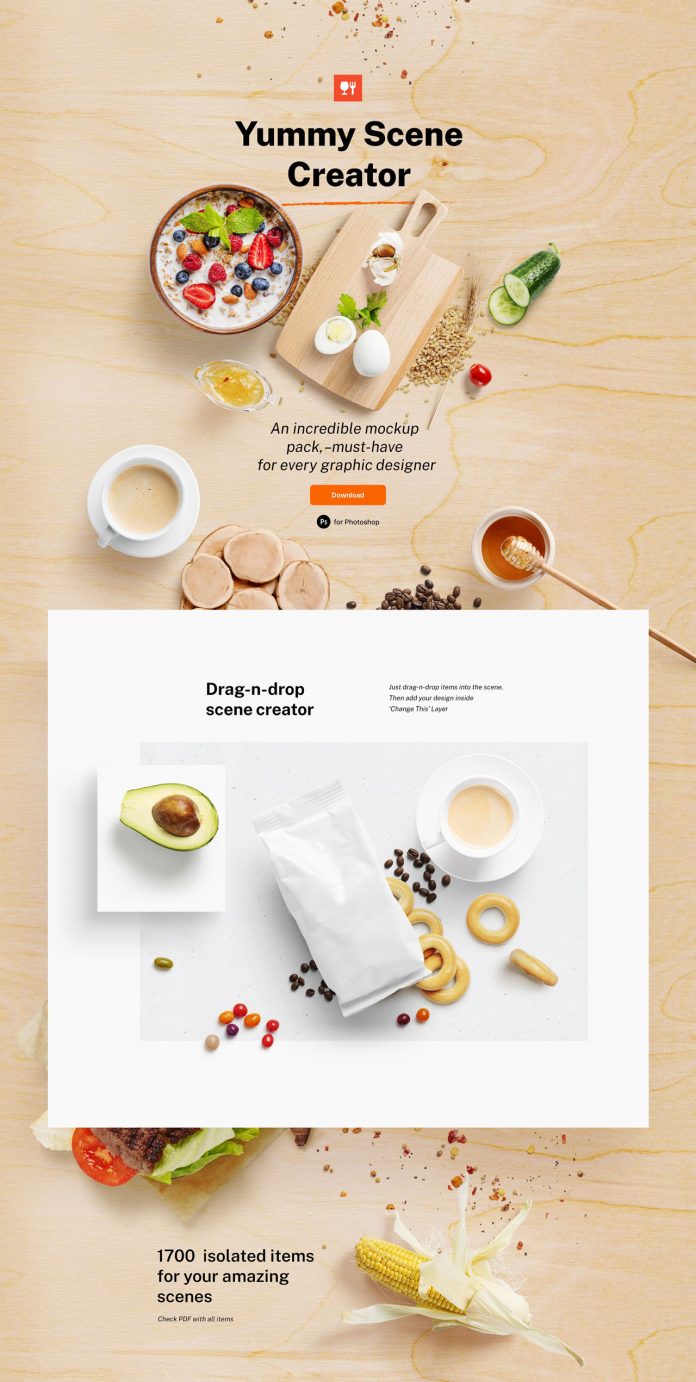 Food Mockup Bundle from Lstore Graphics.