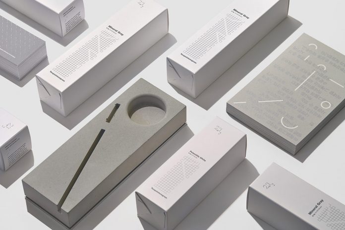 Graphic design and branding by Dooooo for a cosmetics brand named 2.1g.