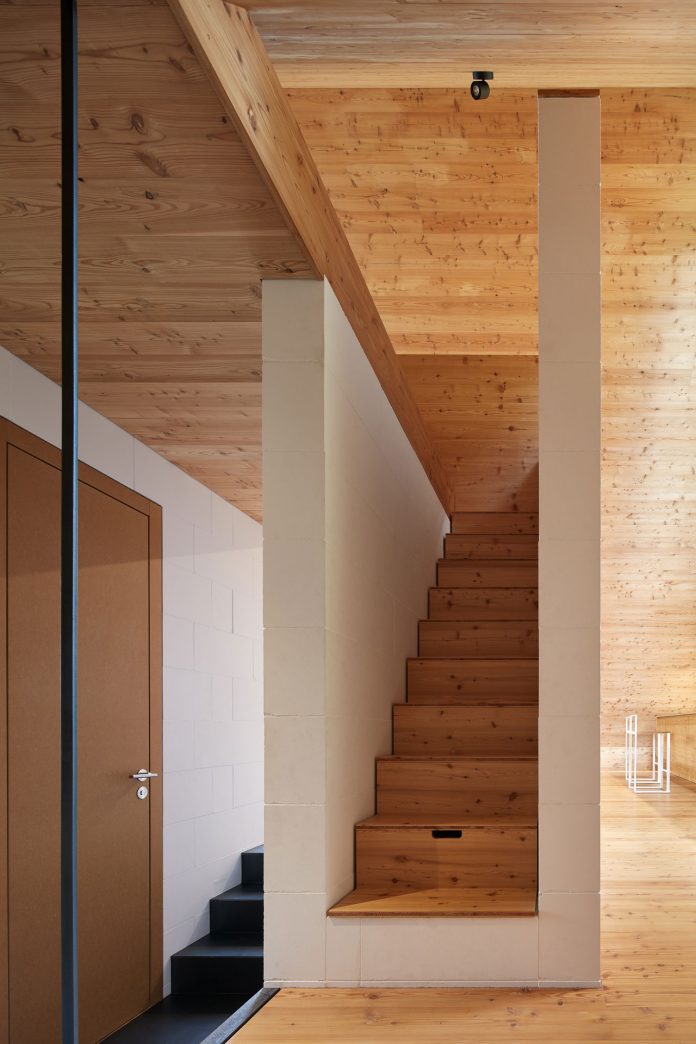 Weekend House in Beskydy by Pavel Míček Architects.