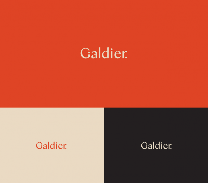 Galdier branding by Kati Forner.