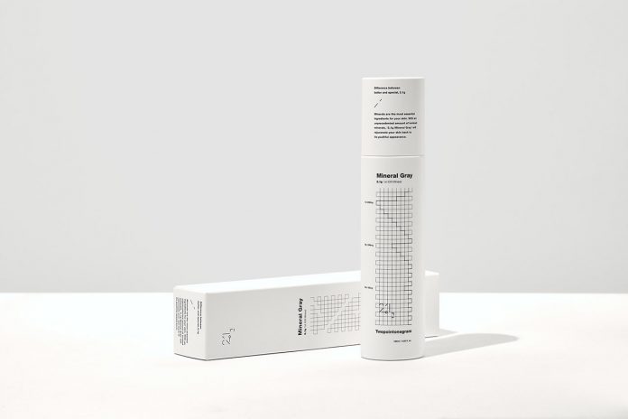 Graphic design and branding by Dooooo for a cosmetics brand named 2.1g.