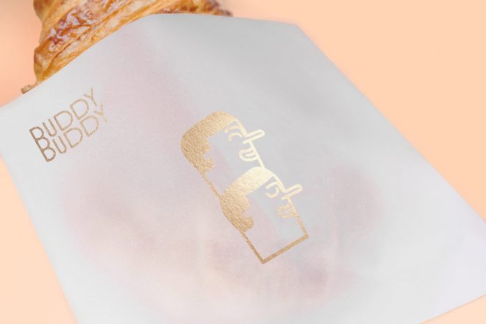 Branding and packaging design by graphic design studio Futura for nut butter brand Buddy Buddy