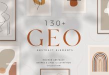 Earthcoast Geo Abstract Collection by Sans & Sons.