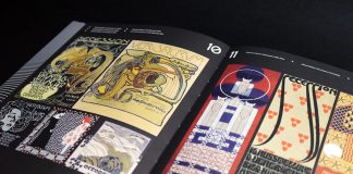 Graphic Design Timeline with design and text by Dora Balla.