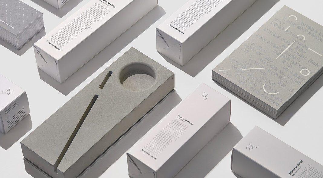 Graphic design and branding by Dooooo for a cosmetics brand named 2.1g.