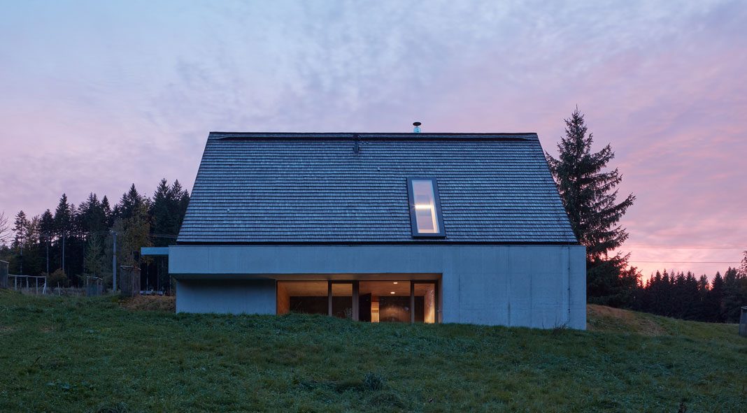 Weekend House in Beskydy by Pavel Míček Architects.