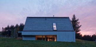 Weekend House in Beskydy by Pavel Míček Architects.