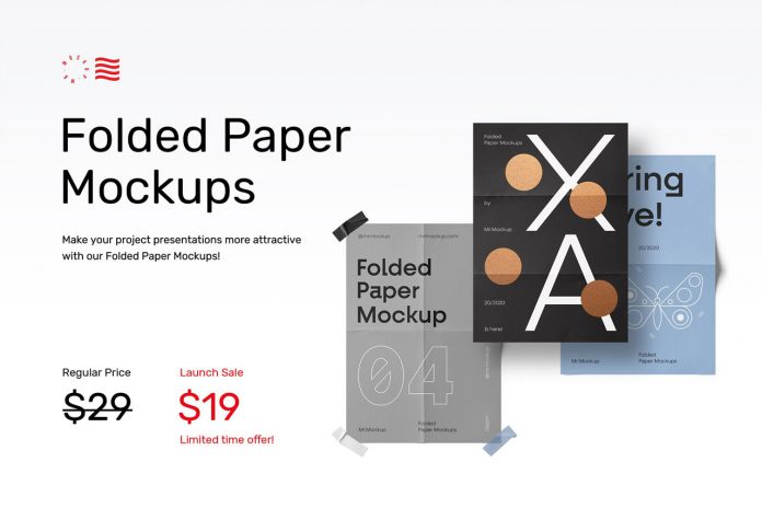 Folded Paper Mockups
