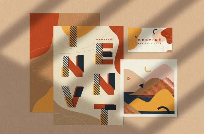 Grand Abstract: Modern Geometric Vector Graphic Design Set