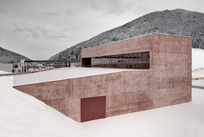 Fire department in Vierschach by Pedevilla Architects.