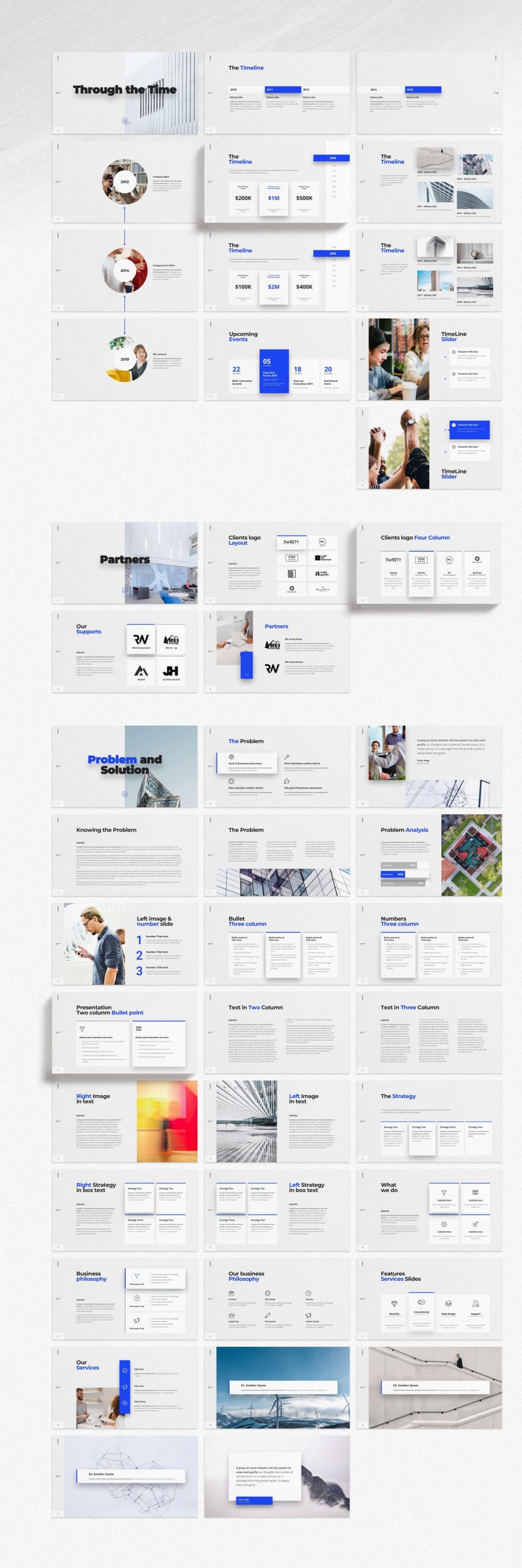 Voodoo Presentation Templates for Powerpoint, Keynote, and Google Slides.