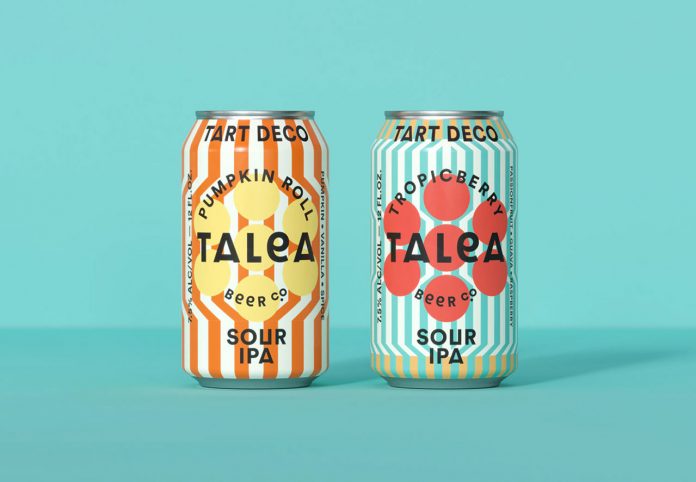 Graphic design and packaging by IWANT design for TALEA Beer Co.