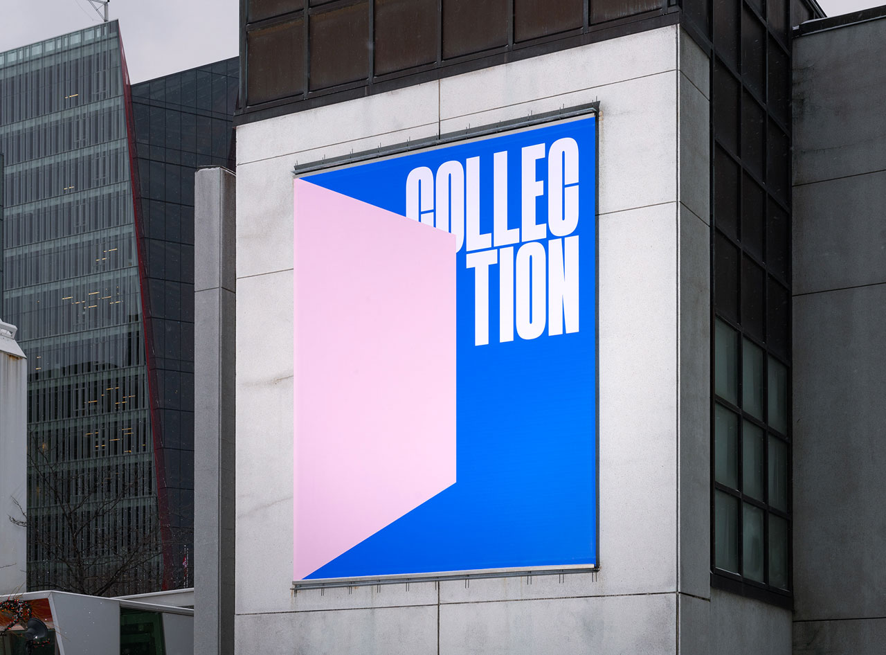MACollection Exhibition design by graphic design studio Caserne.