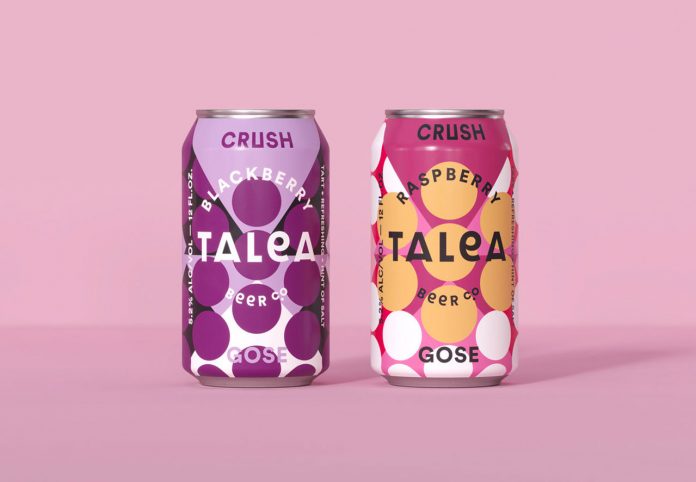 Graphic design and packaging by IWANT design for TALEA Beer Co.