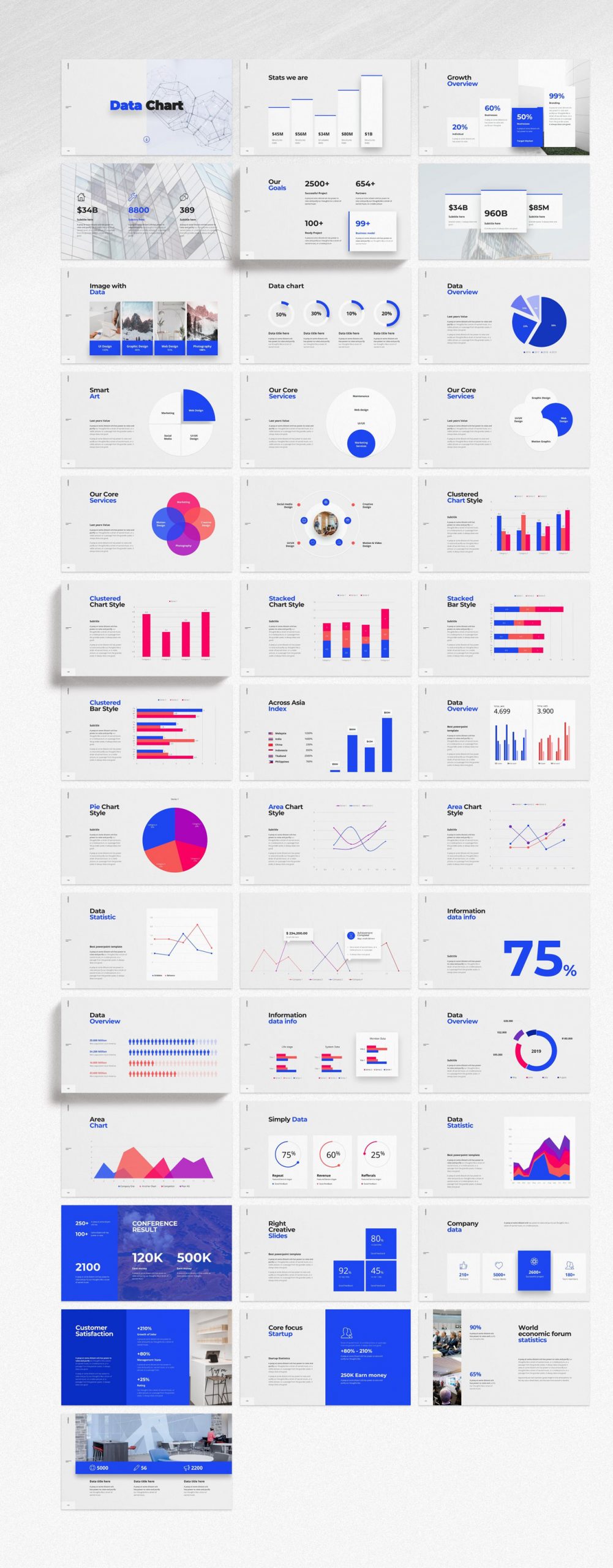 Voodoo Presentation Templates for Powerpoint, Keynote, and Google Slides.