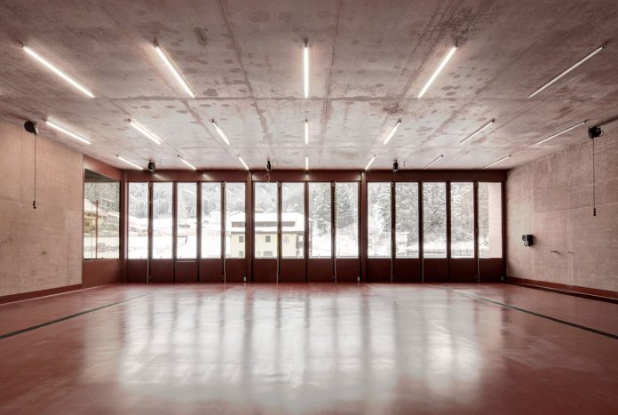 Fire department in Vierschach by Pedevilla Architects.