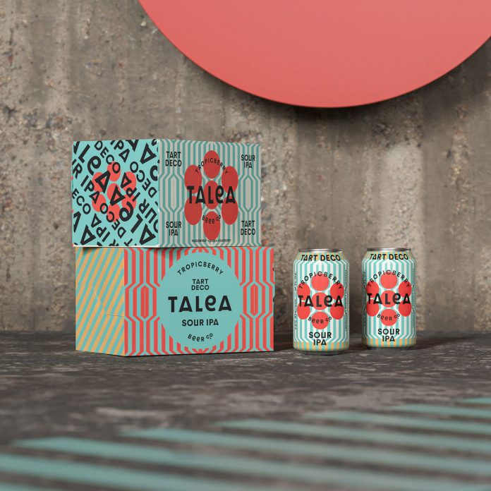 Graphic design and packaging by IWANT design for TALEA Beer Co.