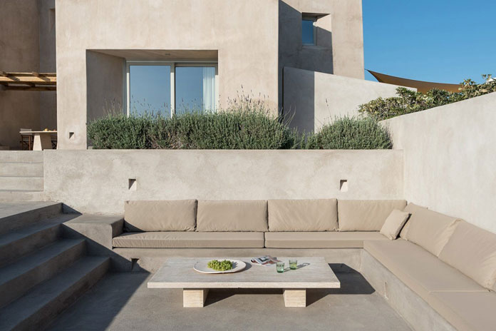 HOUSE IN PYRGOS, Santorini, Greece by Kapsimalis Architects.