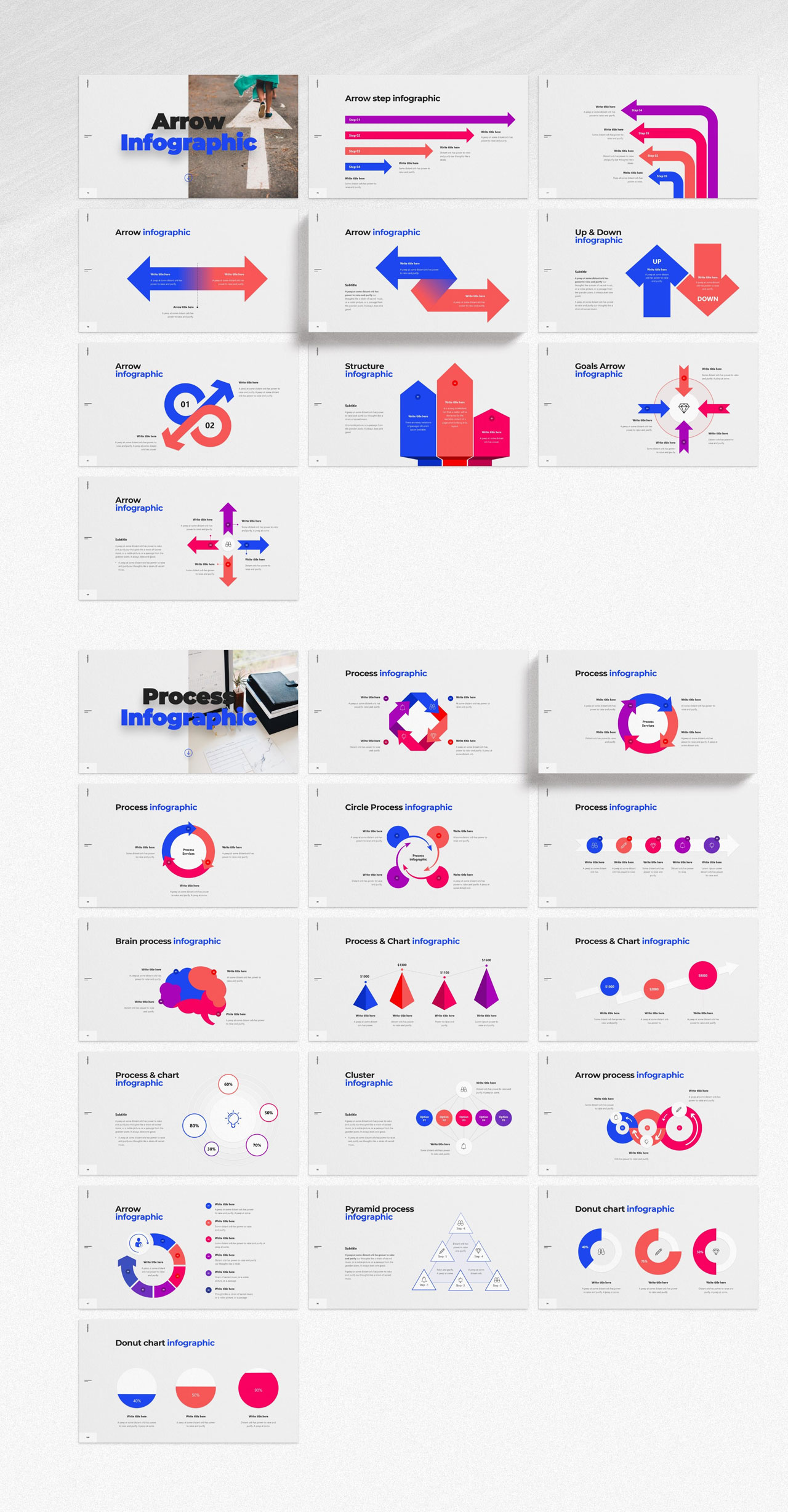 Voodoo Presentation Templates for Powerpoint, Keynote, and Google Slides.