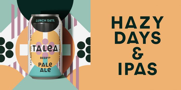 Graphic design and packaging by IWANT design for TALEA Beer Co.