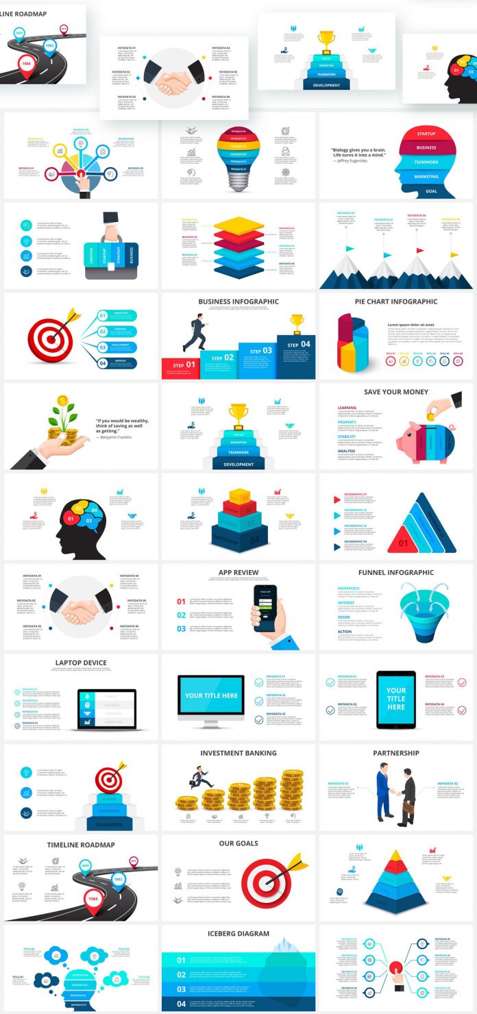 Infographics templates presentations