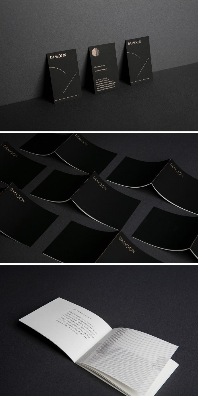 Damoon branding by Korean graphic design studio CFC.