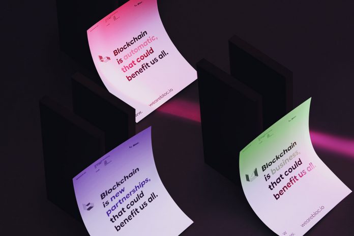 Branding case study by Futura for BLOC, a blockchain studio that designs and develops digital infrastructures.