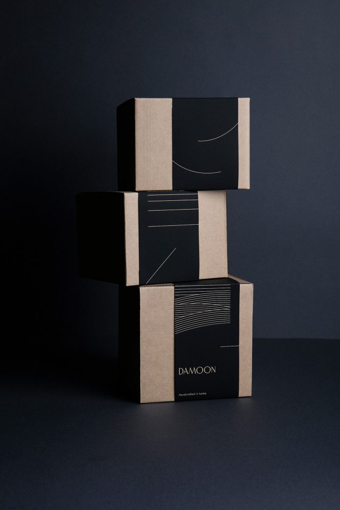 Damoon branding by Korean graphic design studio CFC.