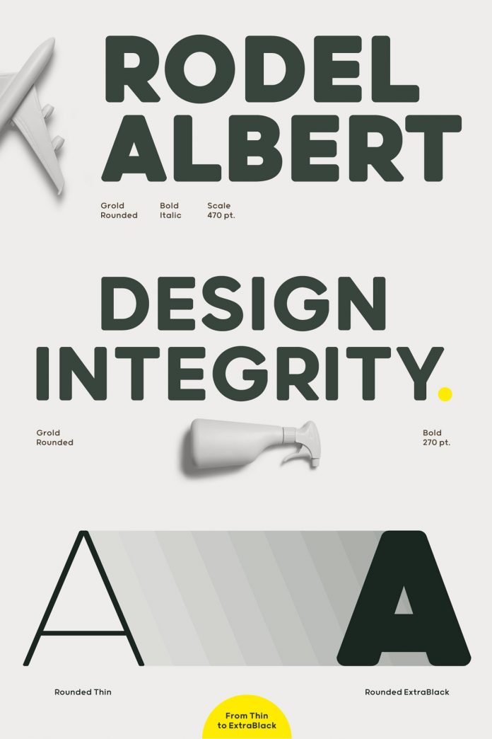Grold Rounded font family from Typesketchbook.
