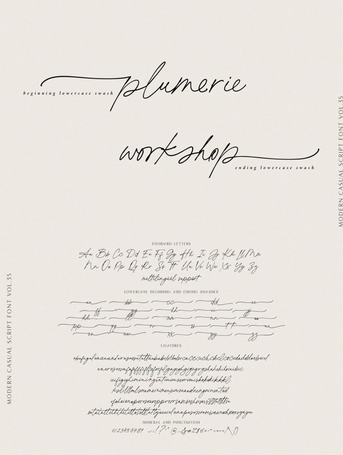 Printed Moments, a casual script font by Peach Cream.