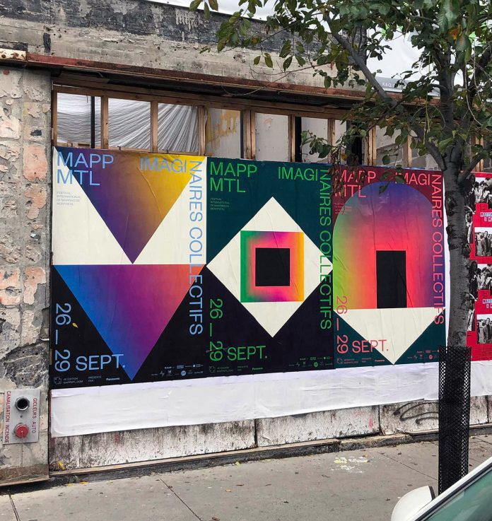 MAPP MTL 2020 campaign posters by Demande Spéciale.
