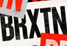 Brixton SVG typeface, a hand-printed font family by Ellen Luff.
