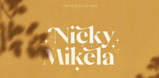Mikela - Three Gorgeous Typefaces by NEWFLIX.Bro.