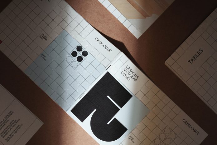 Branding by graphic design studio Futura for carpentry workshop Lakanna.
