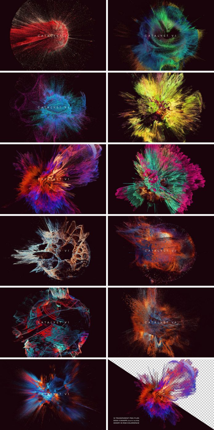 Catalyst v1: Explosive Textures for Adobe Photoshop