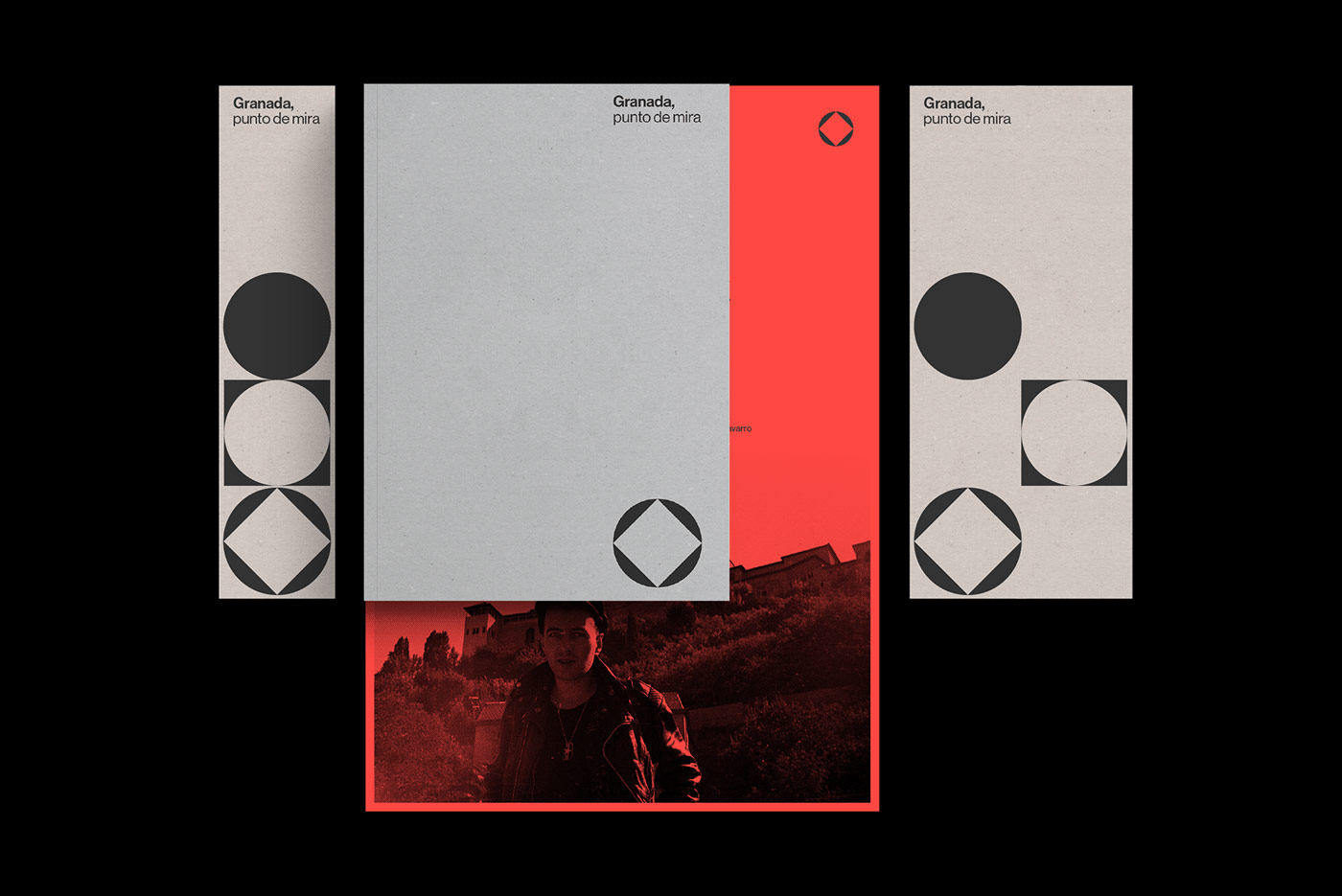 Graphic design by Plácida for Granada, punto de mira.