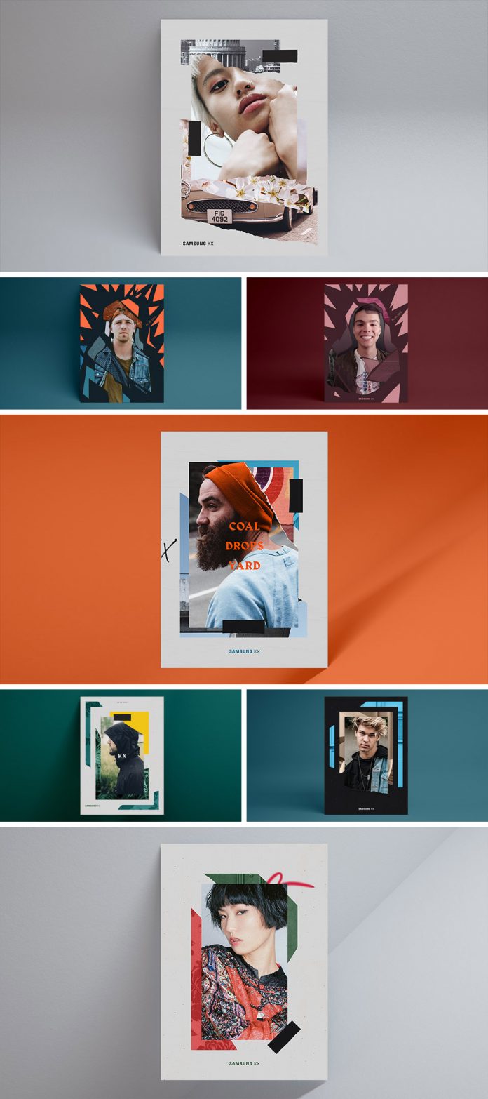 An interactive souvenir experience created by Rare Volume for Samsung KX.