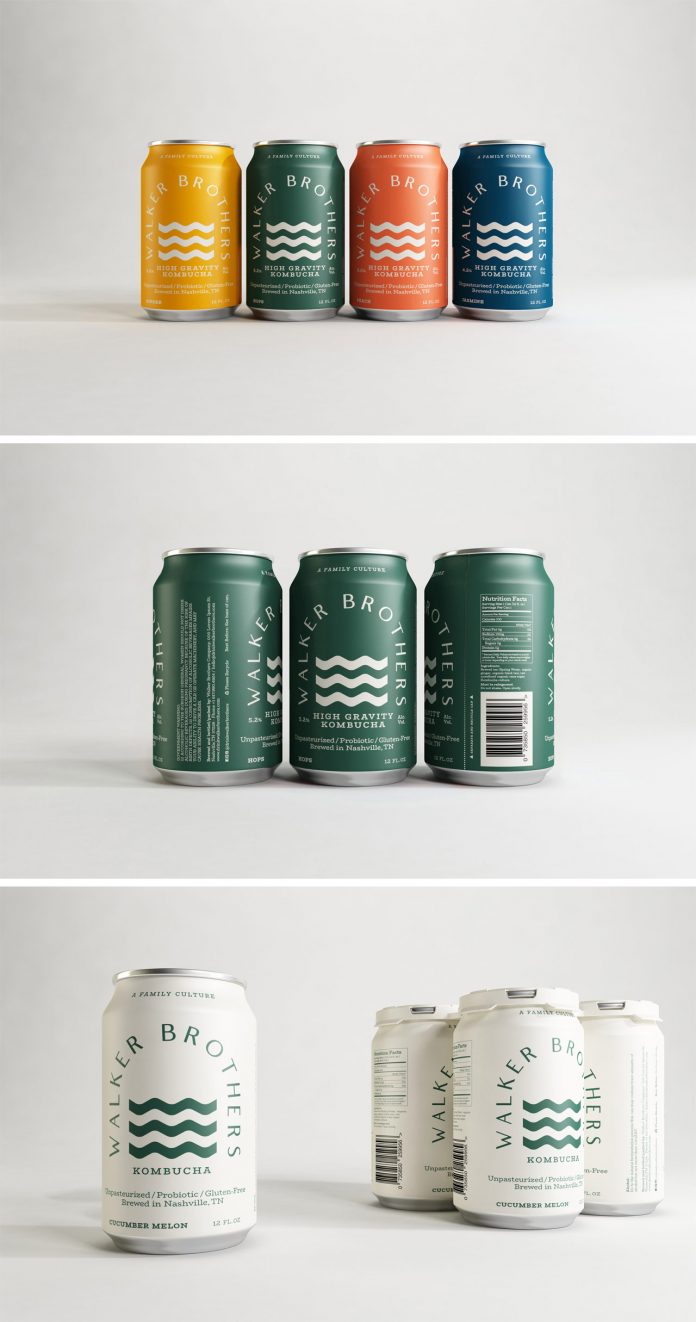 Brand identity and packaging by graphic design studio makebardo for Walker Brothers.