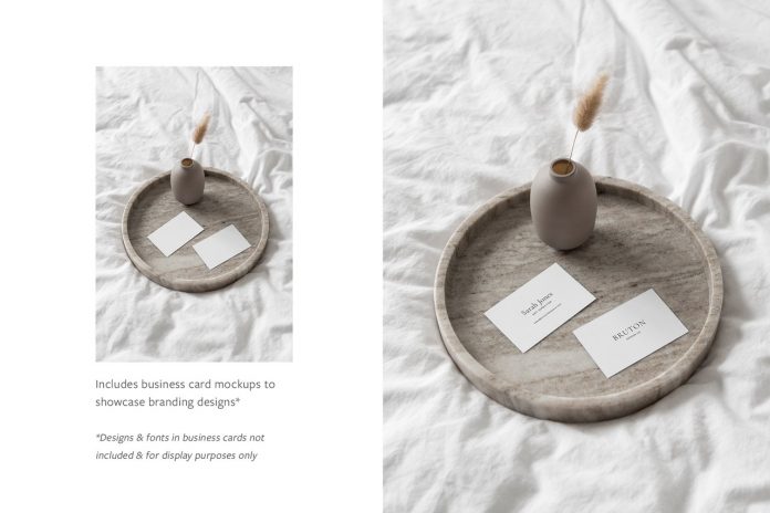 Business card mockups