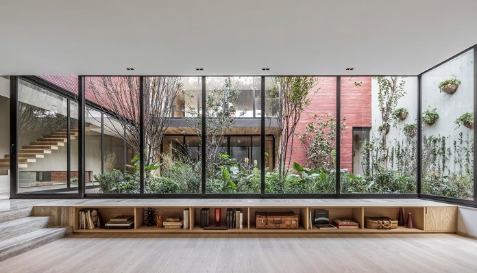 Casa Sierra Fría by interior design and architecture firm Esrawe Studio.