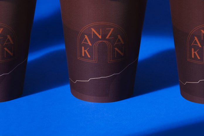 Graphic design and branding by Futura for coffee shop Kanzan.