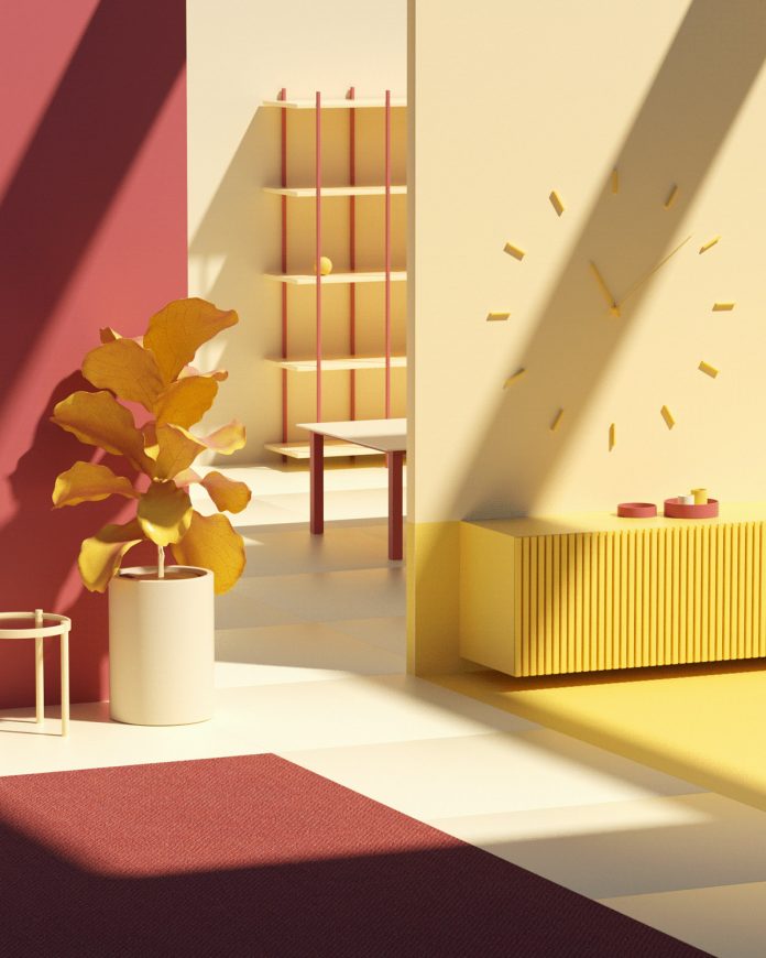 Living Spaces: 3D surrealism and architecture visualization by Rafael Eifler.