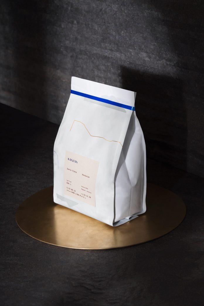 Graphic design and branding by Futura for coffee shop Kanzan.