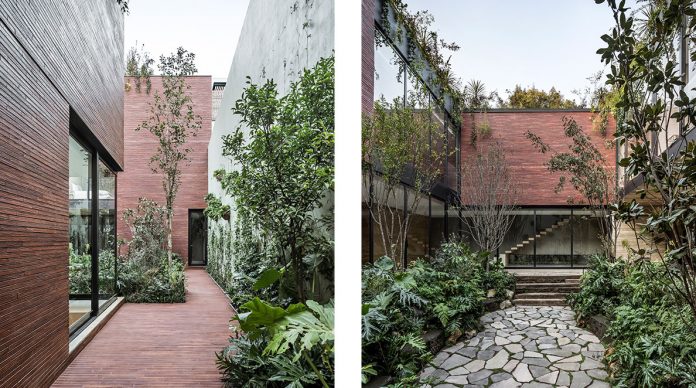 Casa Sierra Fría by interior design and architecture firm Esrawe Studio.