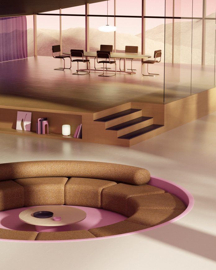 Living Spaces: 3D surrealism and architecture visualization by Rafael Eifler.