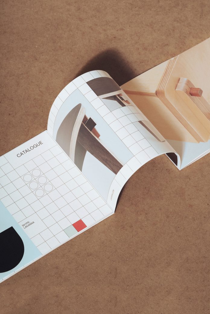 Branding by graphic design studio Futura for carpentry workshop Lakanna.