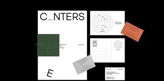 Branding and graphic design by Pilar Tobar for Centers.