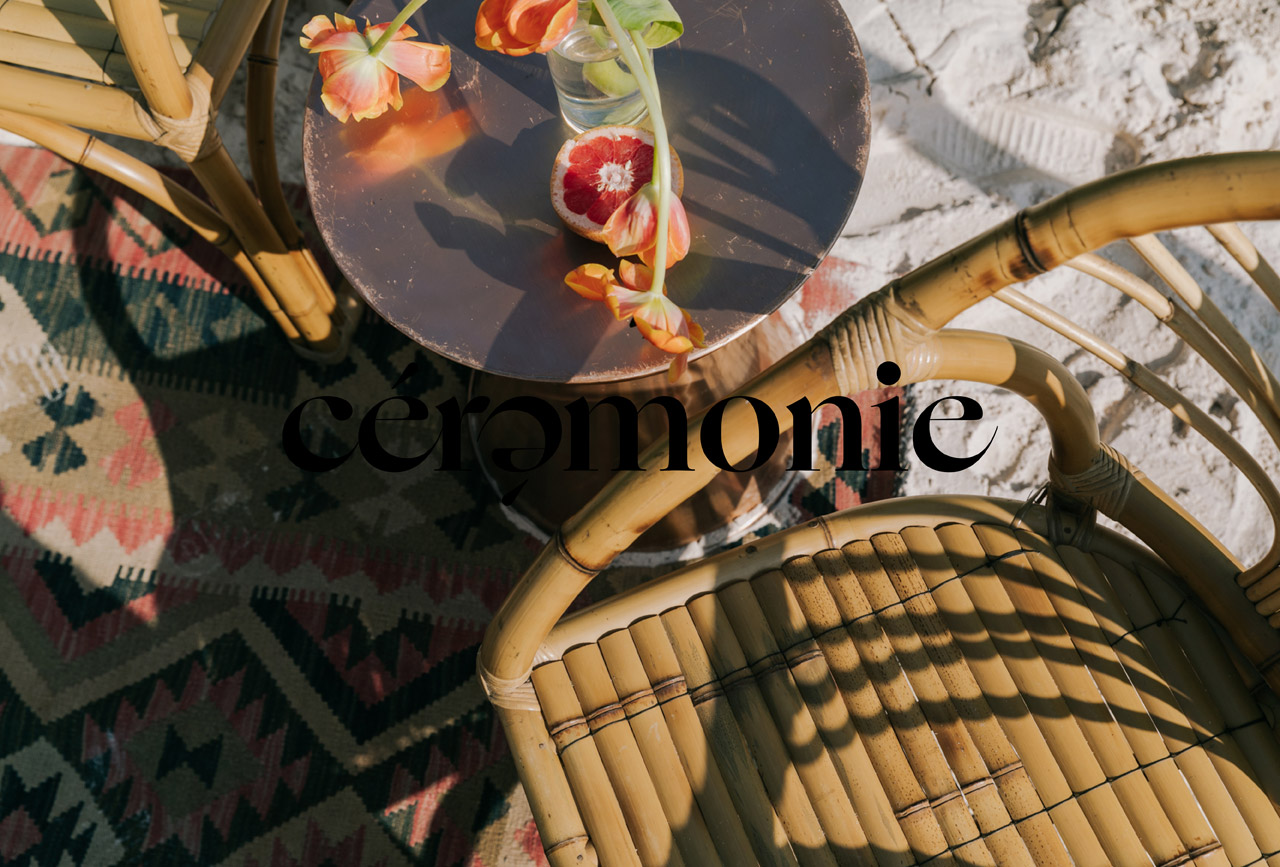 Brand identity design by fagerström for Cérémonie, a Toronto-based wedding photography studio.