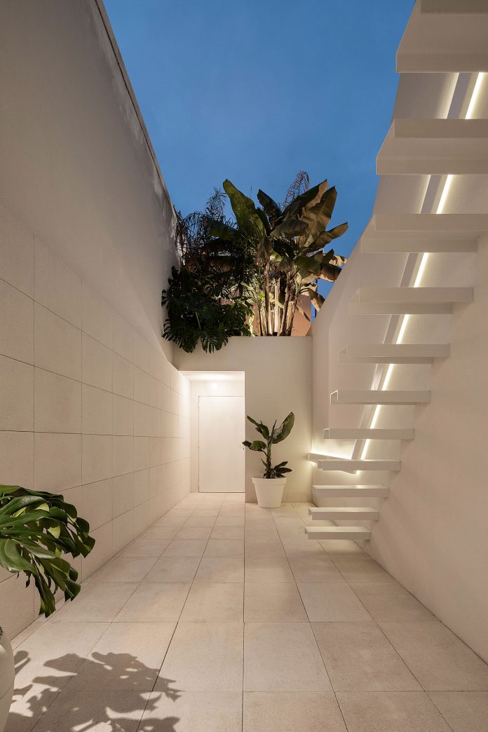 A small house converted into an inhabited work of art.