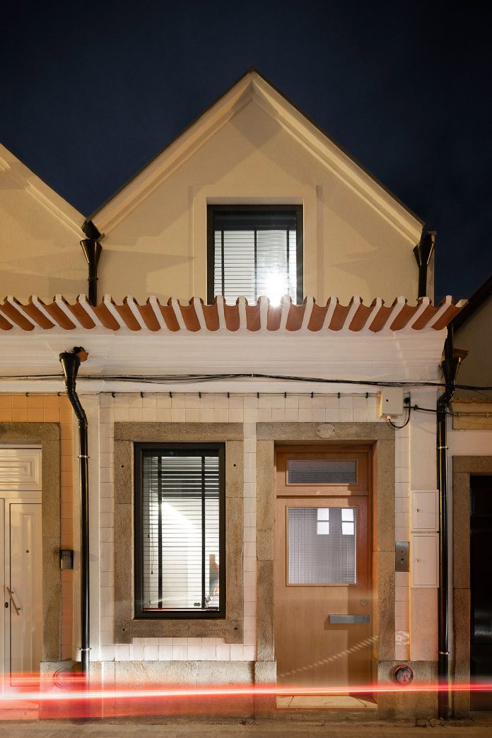 A small house converted into an inhabited work of art.